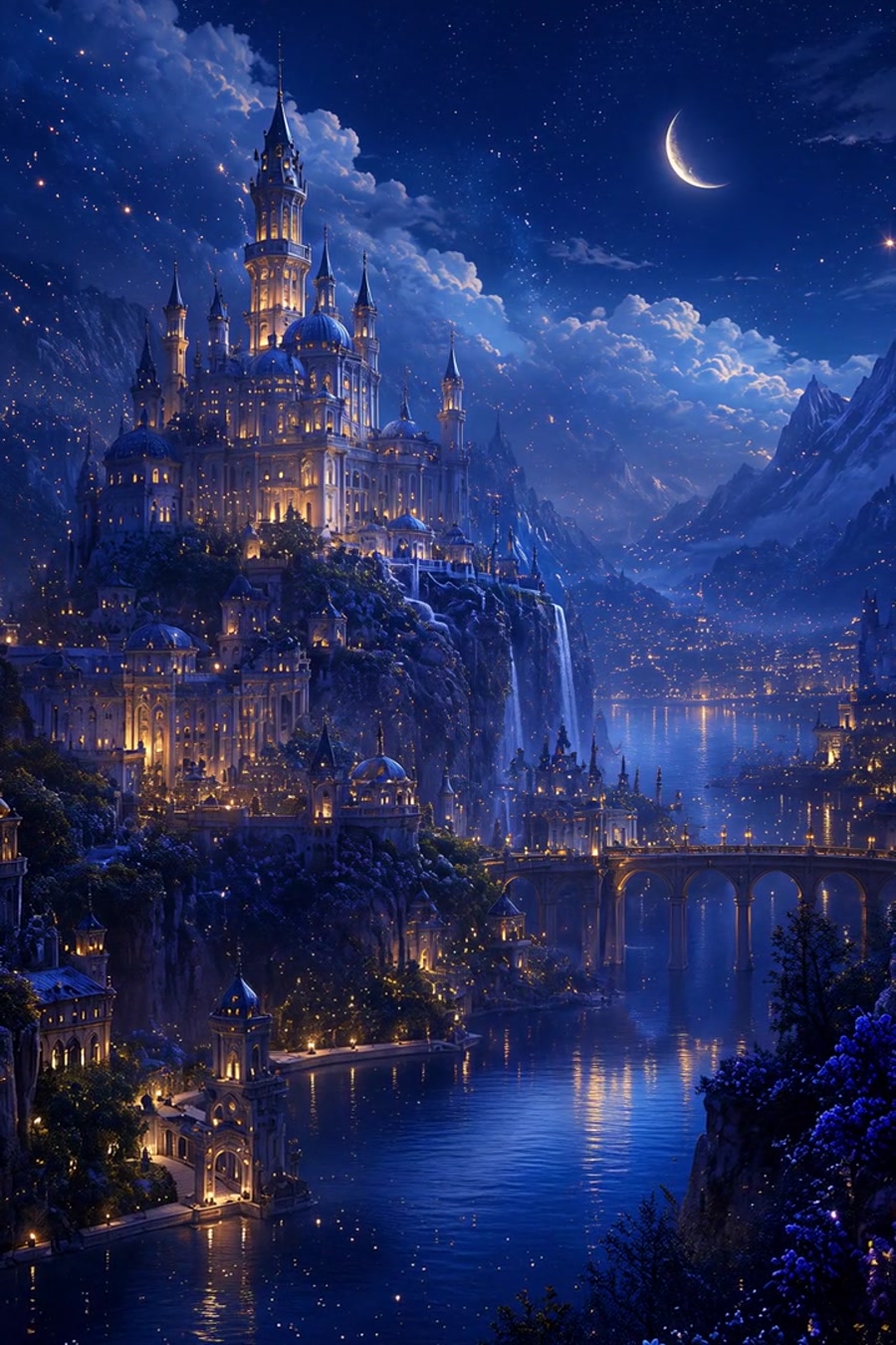 Moonlit Castle